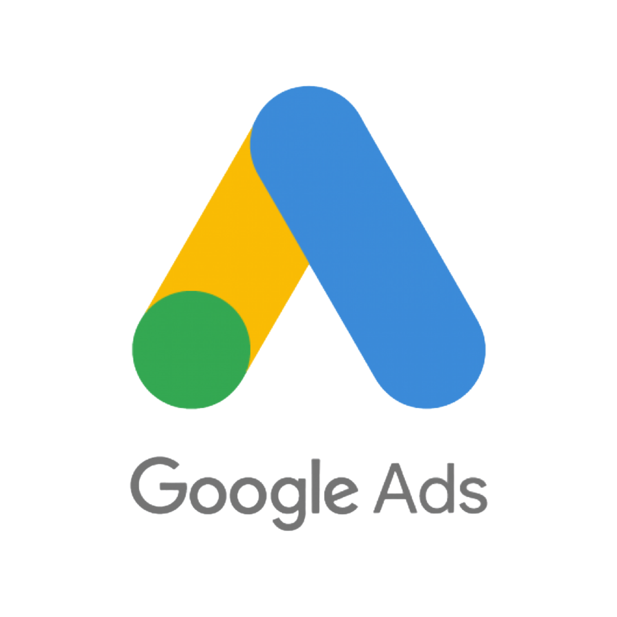 Logo Google Ads su sfondo grigio - Giorgia Scribano